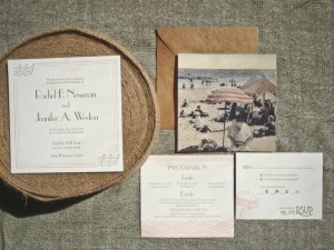 Letterpress Wedding Invitations - Presshaus LA via Oh So Beautiful Paper (3)