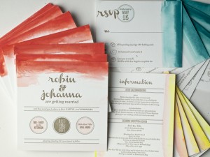 Letterpress Wedding Invitations - Presshaus LA via Oh So Beautiful Paper (1)