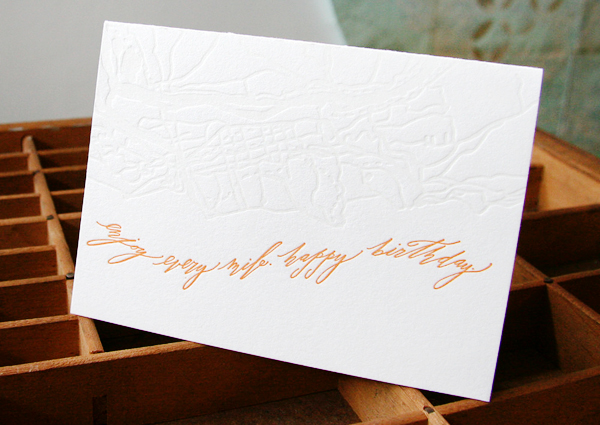Blackbird Letterpress + Betsy Dunlap Greeting Cards via Oh So Beautiful Paper (2)
