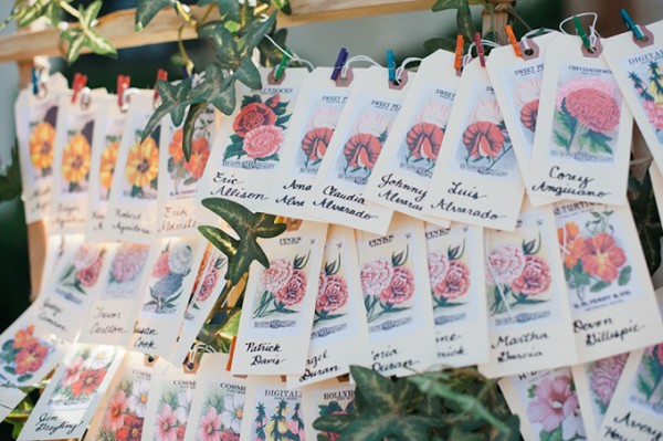 Day-Of Wedding Stationery Inspiration and Ideas: Botanical via Oh So Beautiful Paper (1)