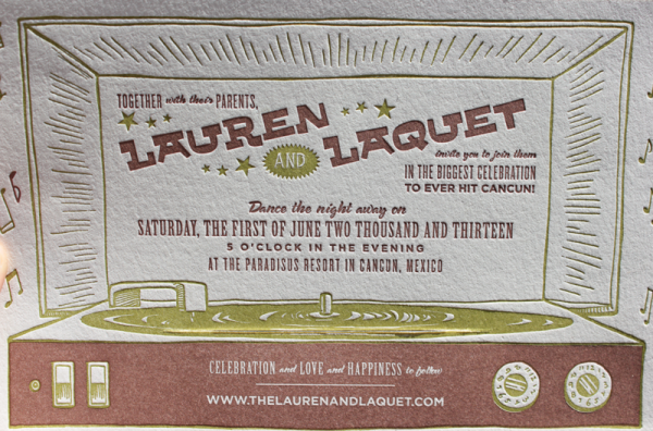 Lauren & LaQuet's Interactive Invite