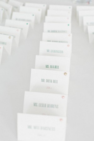 Day-Of Wedding Stationery Inspiration and Ideas: Palm Springs via Oh So Beautiful Paper (5)