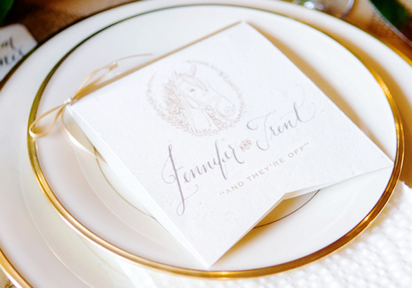 Equestrian Wedding Invitations and Calligraphy by Kara Anne Paper & Lettering (2)