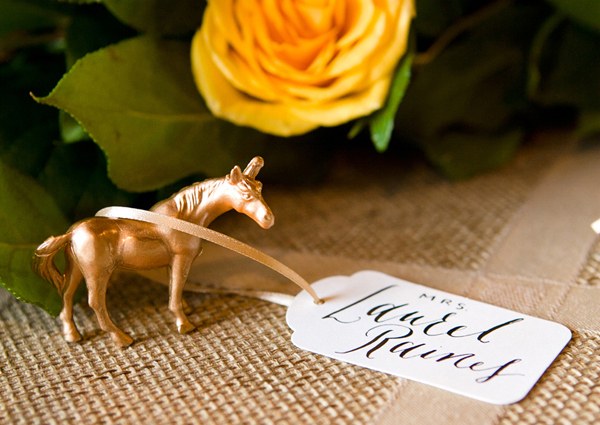 Equestrian Wedding Invitations and Calligraphy by Kara Anne Paper & Lettering (4)