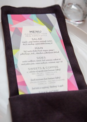 Day-Of Wedding Stationery Inspiration and Ideas: Neon via Oh So Beautiful Paper (15)