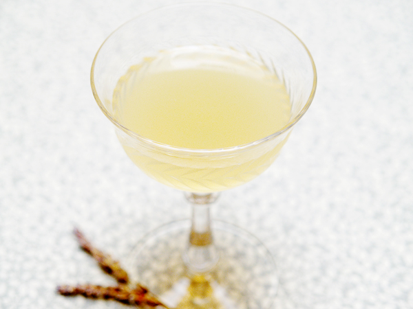 Oh So Beautiful Paper Signature Cocktail Recipe: The Lavender Ghost