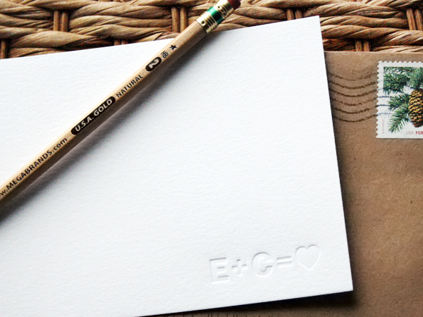 Quick Pick: Personalized Letterpress Stationery by Dahlia Press via Oh So Beautiful Paper (1)