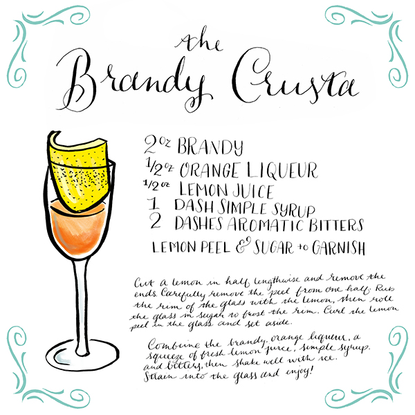 OSBP-Signature-Cocktail-Recipe-Card-The-Brandy-Crusta-Shauna-Lynn-Illustration