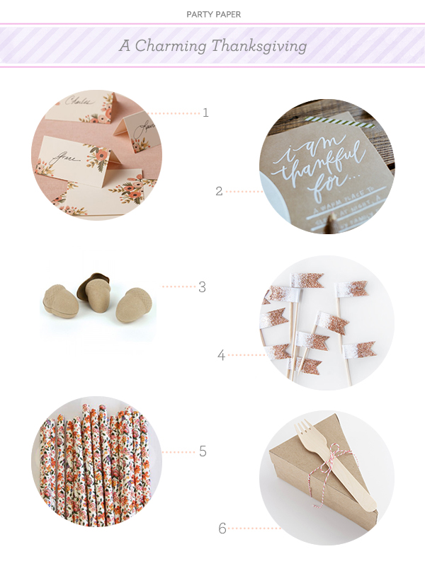 Party Paper: A Charming Thanksgiving