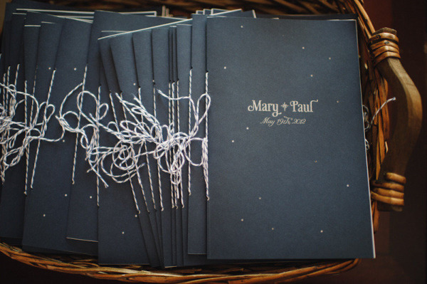Day-of Wedding Stationery Inspiration Ideas: Constellations via Oh So Beautiful Paper