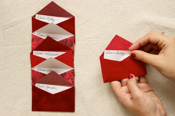 DIY Mini Love Letter Placecards OSBP 9
