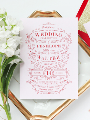 Red-Pink-Gold-Glitter-Wedding-Invitations-Megan-Wright-Design-Co7