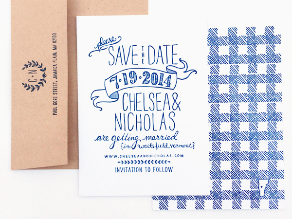 Hand-Drawn-Gingham-Letterpress-Save-the-Dates-Robinson-Press2