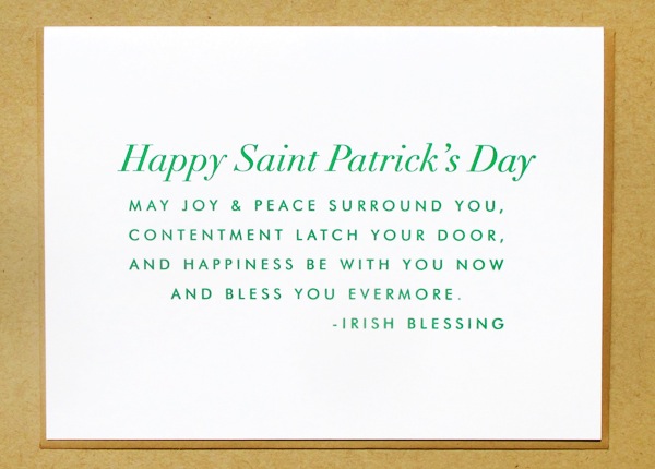 Letterpress-Greeting-Card-Macon-York-St-Patricks-Day