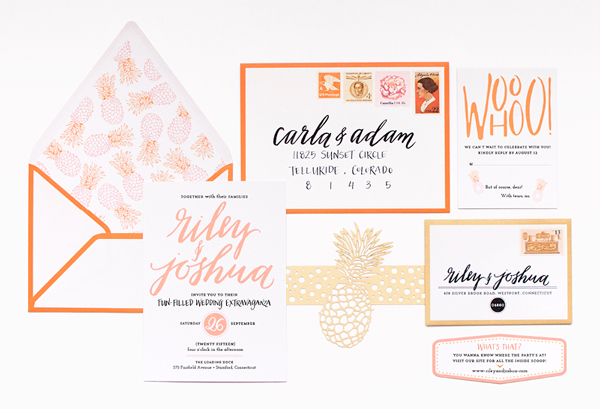 Preppy-Palm-Beach-Wedding-Invitations-Coral-Pheasant
