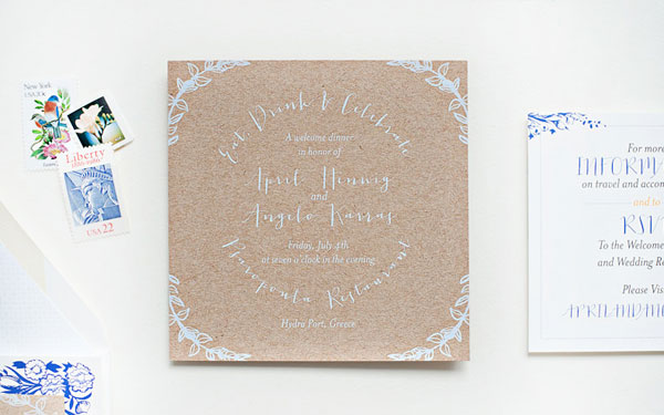 Blue-Floral-Kraft-Paper-Wedding-Invitations-Suite-Paperie6