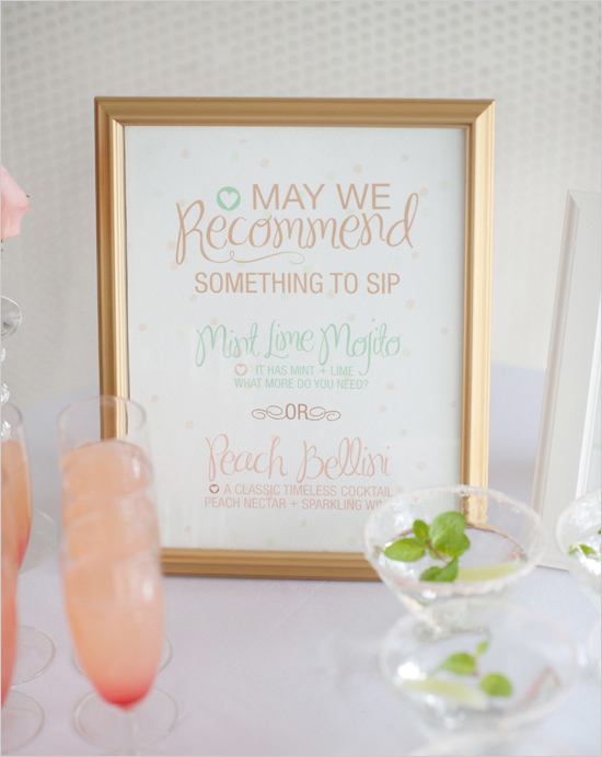 Day-of Wedding Stationery Inspiration: Pastels