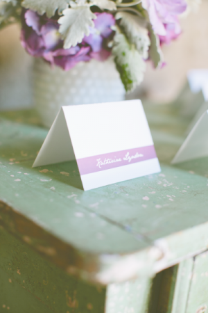 Day-of Wedding Stationery Inspiration: Pastels