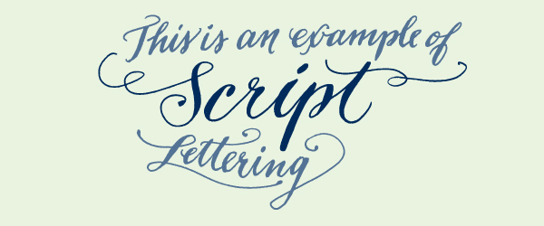 Hand Lettering Envelope Address Tutorial by Ladyfingers Letterpress / Oh So Beautiful Paper
