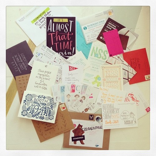 How a Retailer Preps for the National Stationery Show via Oh So Beautiful Paper