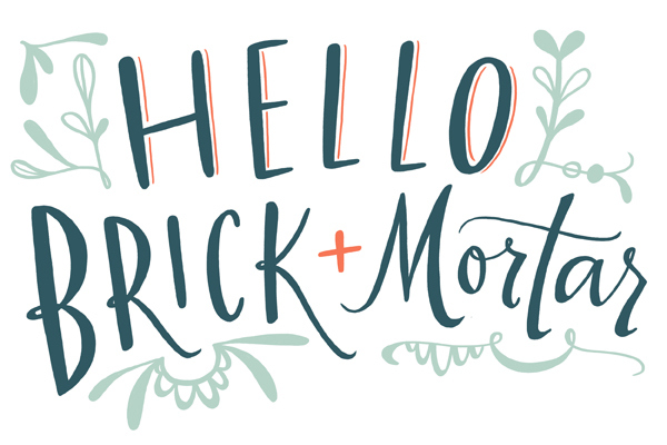 Hello Brick & Mortar by Emily McDowell for Oh So Beautiful Paper