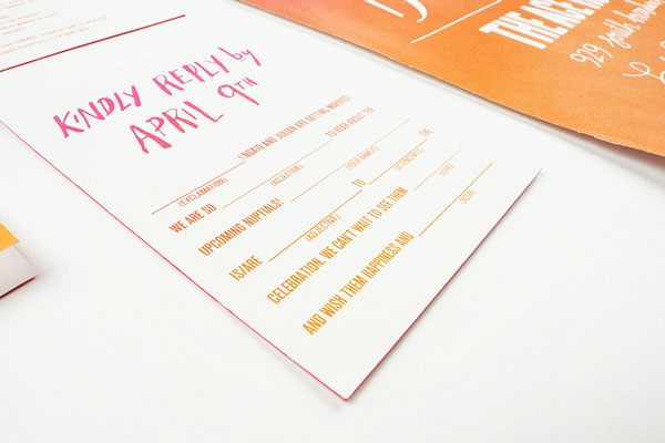 Ombre-Screen-Printed-Poster-Wedding-Invitations-Ngiao-Parr-OSBP17