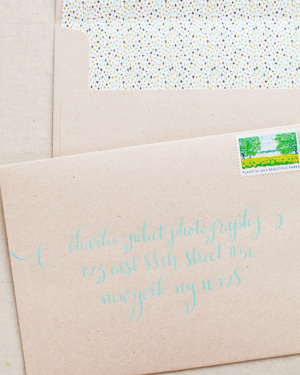 Paper Party 2014 Invitations by Mr. Boddington's Studio, Smock, Mohawk, and Meant to Be Calligraphy for Oh So Beautiful Paper