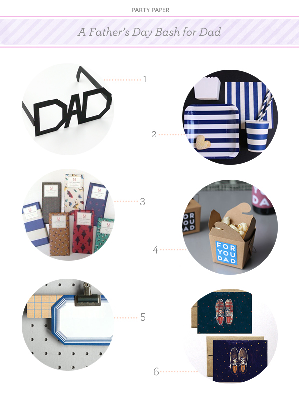 Paper Party: A Sophisticated Father's Day Bash for Dad by Oh So Beautiful Paper