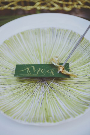 Day-of Wedding Stationery Inspiration: Tropical