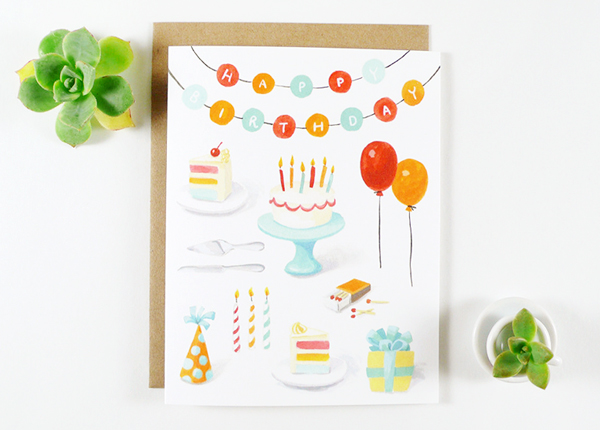 Four-Wet-Feet-Illustrated-Greeting-Cards-Birthday