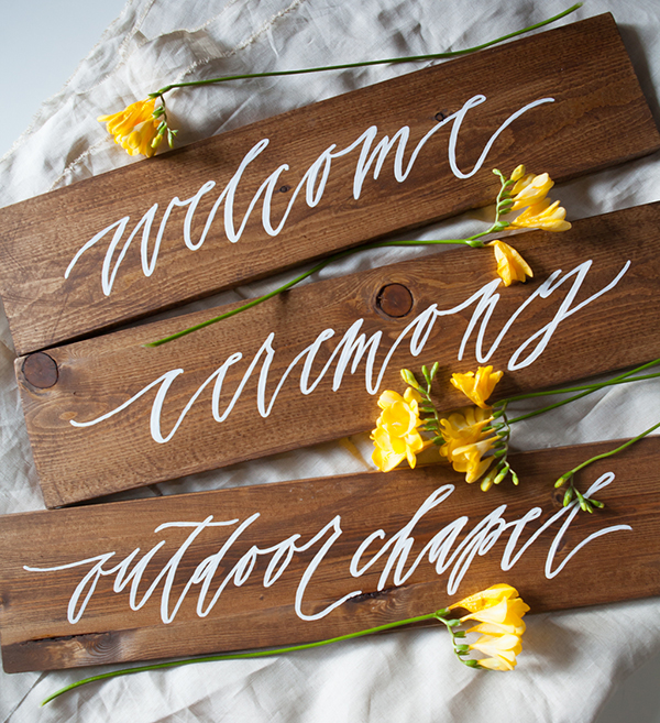 Calligraphy Inspiration: Written Word Calligraphy + Design via Oh So Beautiful Paper
