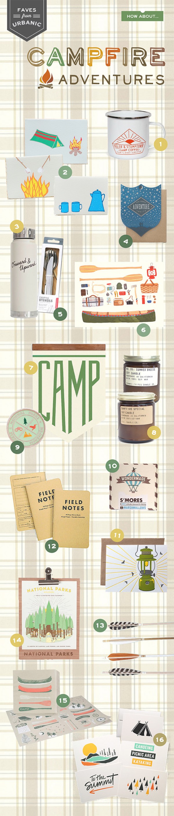 Urbanic Faves: Campfire Adventures for Oh So Beautiful Paper