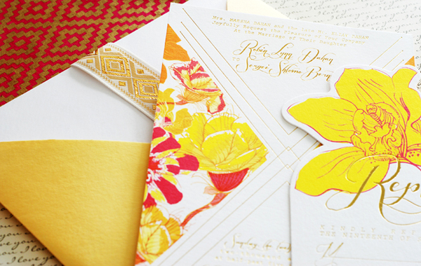 Colorful-Floral-Gold-Foil-Wedding-Invitations-Umama-OSBP