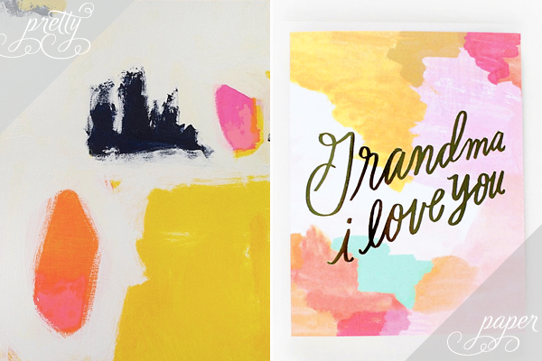 Pretty + Paper: Painterly Inspiration via Oh So Beautiful Paper