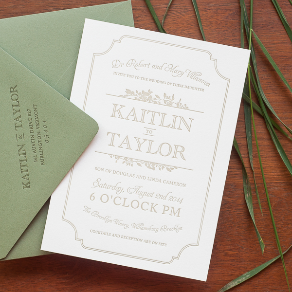 Vineyard Wedding Invitations 9