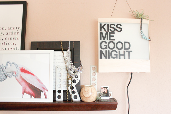 DIY Tutorial: Industrial Lightbox Typography Sign by A Fabulous Fete for Oh So Beautiful Paper