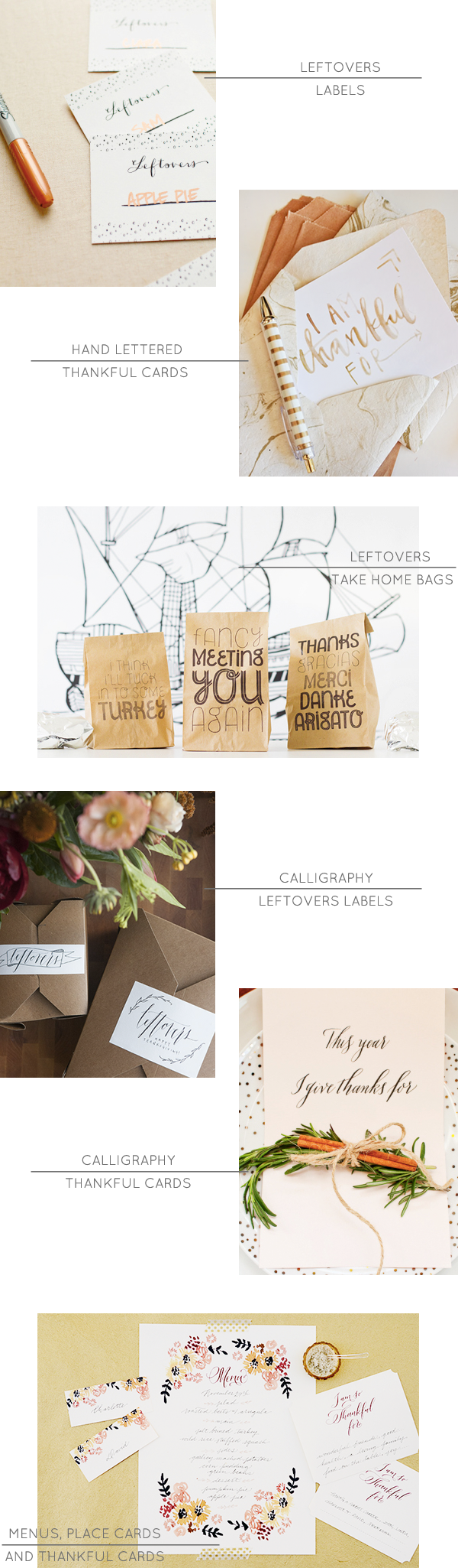 Thanksgiving Printables via Oh So Beautiful Paper