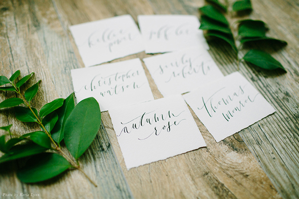 Calligraphy Inspiration: The Weekend Type via Oh So Beautiful Paper