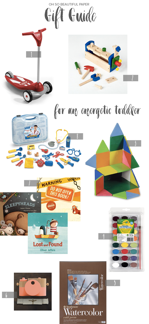 Holiday Gift Guide: For an Energetic Toddler
