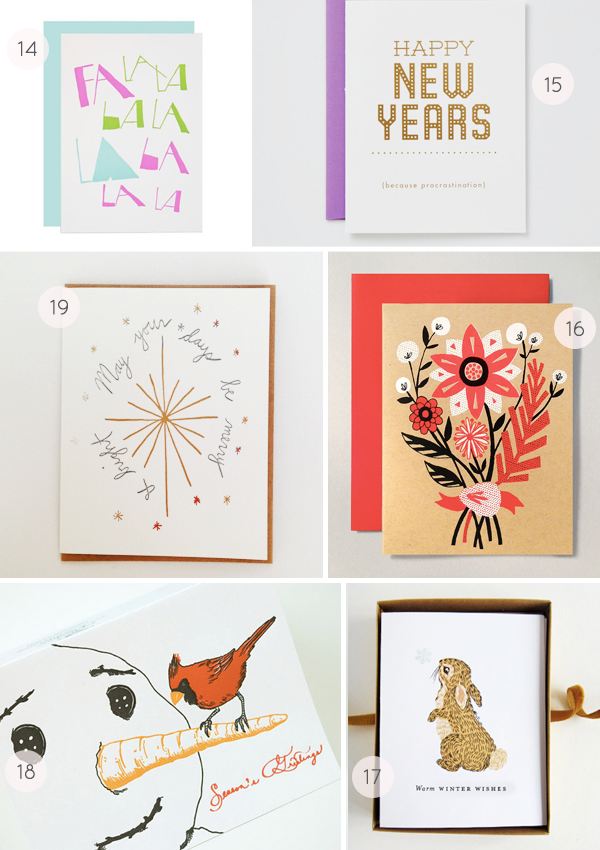 2014 Holiday Card Round Up by Oh So Beautiful Paper