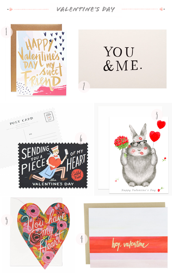 2015 Valentine's Day Card Round Up Curated by Oh So Beautiful Paper