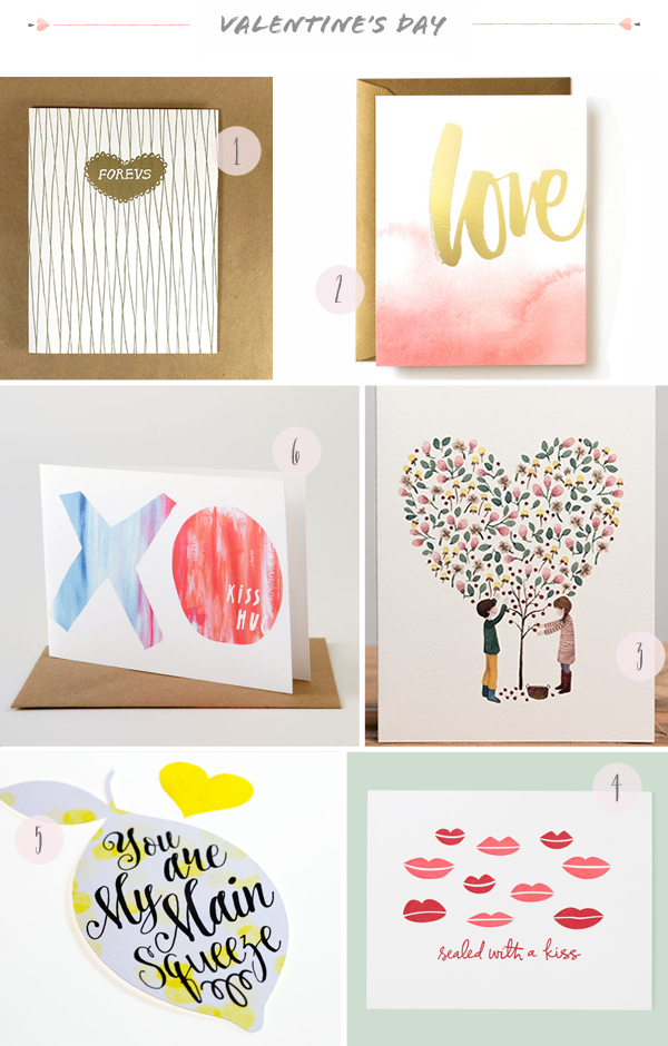 2015 Valentine's Day Card Round Up curated by Oh So Beautiful Paper