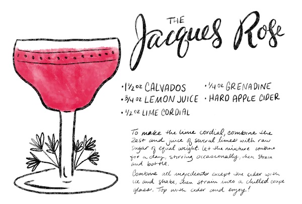 Jacques-Rose-Cocktail-Recipe-Card-Shauna-Lynn-Illustration-OSBP
