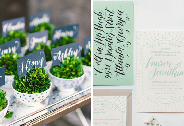 Calligraphy Inspiration: Ashley Buzzy via Oh So Beautiful Paper