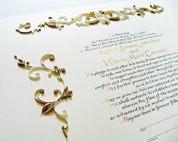 Gold-Quilled-Wedding-Certificate-Ann-Martin-OSBP3