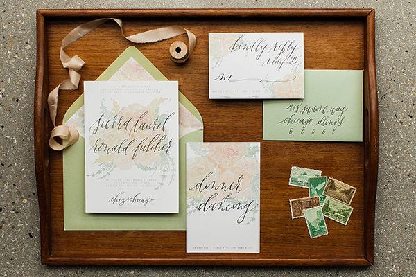 Graceline Calligraphy via Oh So Beautiful Paper