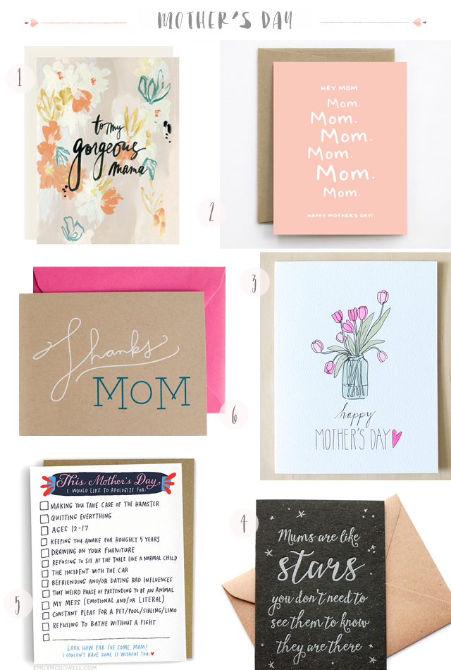 2015 Mother's Day Card Round Up by Oh So Beautiful Paper