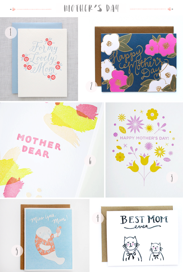 2015 Mother's Day Card Round Up curated by Oh So Beautiful Paper