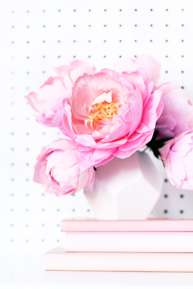 Fresh Cut Paper Flowers: Peonies by Appetite Paper for Oh So Beautiful Paper