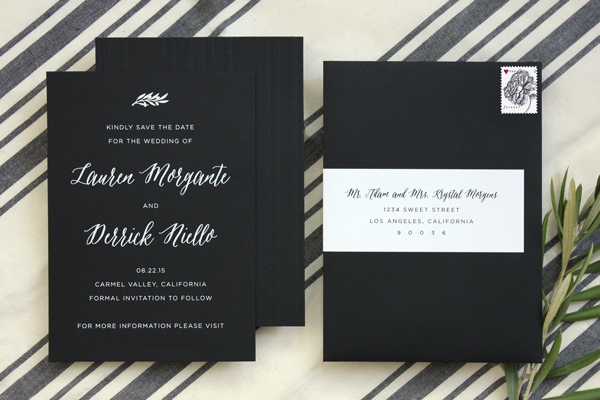 Modern-White-Foil-Black-Wedding-Save-the-Dates-Vellum-and-Vogue-OSBP9